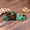 Bague bois epoxy