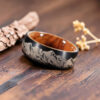 Bague bois montagne