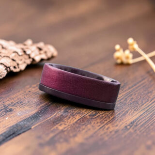 Bague en bois femme