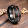 Bague homme bois