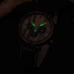 Montre bois et cuir
