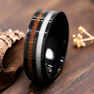 Alliance en bois homme