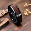Bague homme en bois