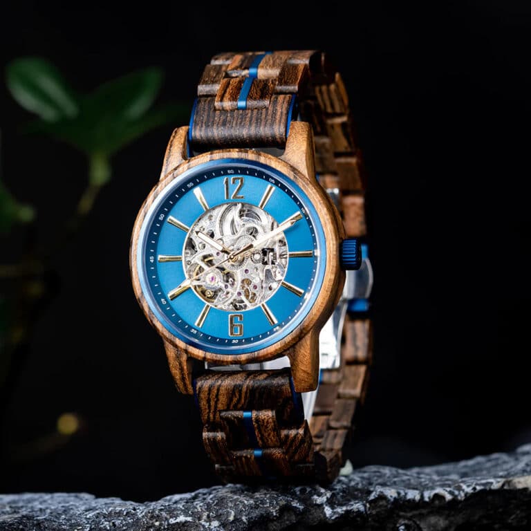 Montre-bracelet En Bois Pour Femme ZUGSPITZE - Marque Bonizetti, Neuf Avec étiquettes, Or - Pièce De Bricolage Ou Accessoire