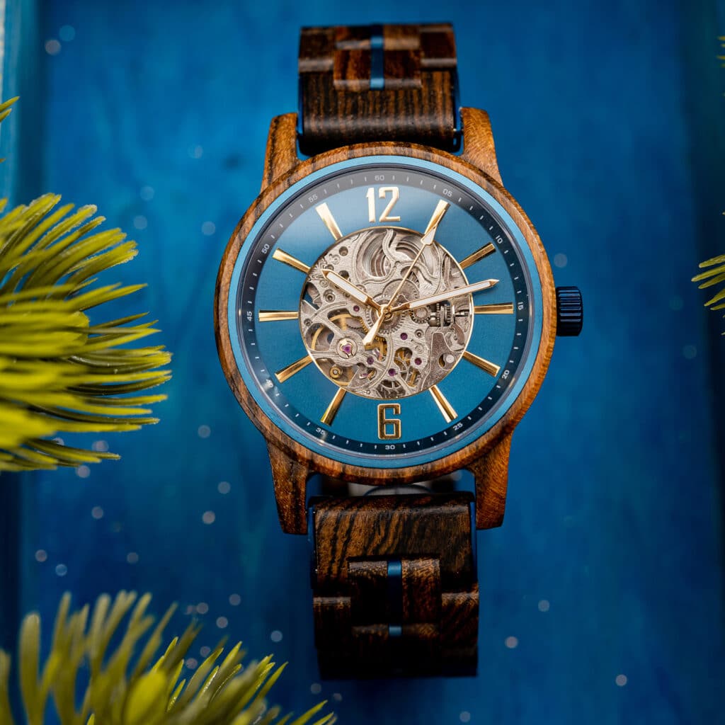 Montre en bois haut de gamme