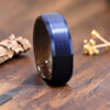 Bague homme bleu