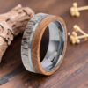 Bague en bois de cerf