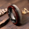 Bague en bois de cerf