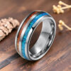 Bague turquoise homme