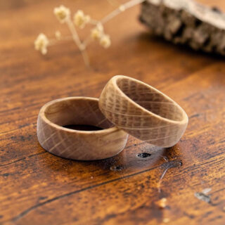 Bague en bois de Chêne