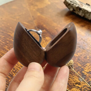 Ecrin bague coeur