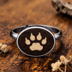 Bague patte de chien