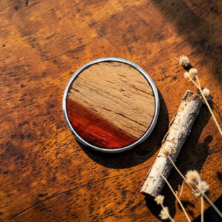 Bague en bois redimensionnable Cocobolo