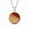Collier en bois cocobolo
