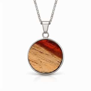 Collier en bois cocobolo