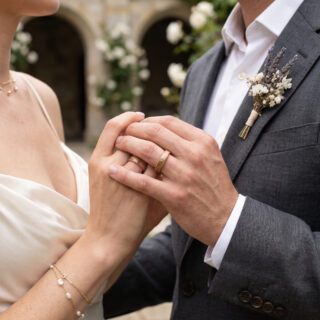 Bague en bois de chêne européen
