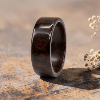 Bague en bois Loupe de Noyer