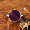 Bague violette Amarante