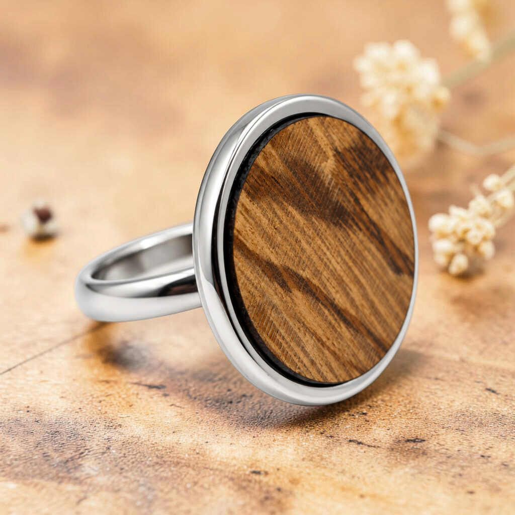 Bague en bois de serpent - Selya